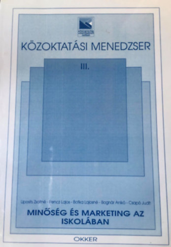 K�zoktat�si menedzser III.