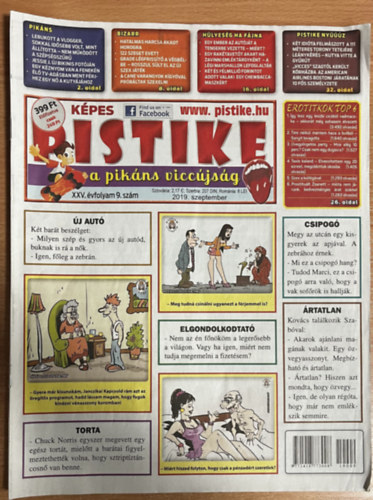 Pik�ns 2019. szeptember - XXV. �vfolyam 9. sz�m
