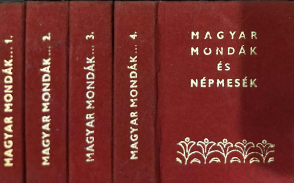 Magyar mond�k �s n�pmes�k I.-IV. - minik�nyv