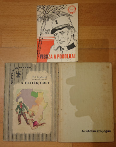 Rejt Jen P. Howard  (Rejt Jen) - 3 knyv Rejt Jentl: Az utols sz jogn, A fehr folt, Vissza a pokolba!