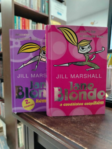 Jane Blonde knyv 2 db egytt - 1. Kmkalamajka2. kldets,  2. a csodlatos cspiKM
