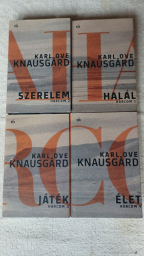 Karl Ove Knausgard - Hall + Szerelem + Jtk + let Harcom  1.-2.-3.-4. rszek
