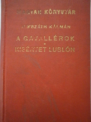 A gavallrok - Kisrtet Lubln