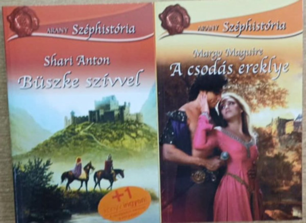 Margo Maguire Shari Anton - 2 ktet az Arany Szphistria sorozatbl: A csods ereklye - Bszke szvvel