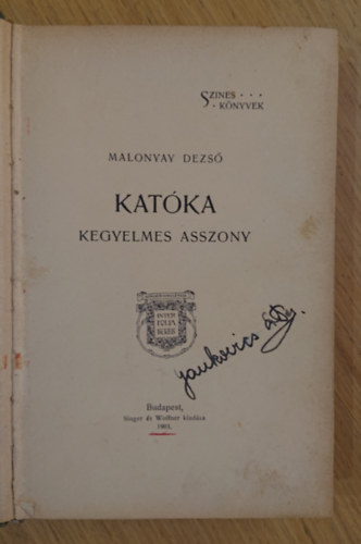 Katka kegyelmes asszony
