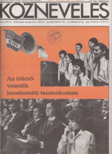 Kznevels XXXV. vfolyam 18. szm (1979. mjus 4.)