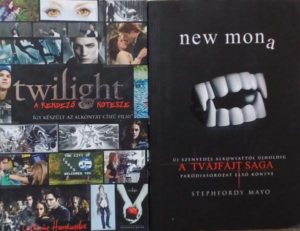 Twilight - A rendez notesze - gy kszlt az alkonyat cm film! + New Mona - j szenveds alkonyattl jholdig: A Tvjfjt Saga pardiasorozat els knyve (2 m)