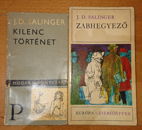 2 knyv Salingertl: Zabhegyez + Kilenc trtnet