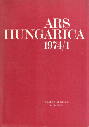 Ars Hungarica 1974/1.