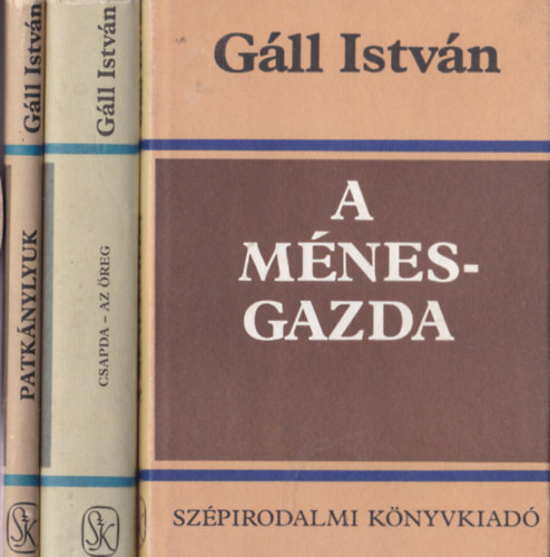 Gll Istvn mvei 3db. knyv:A mnesgazda + Csapda + Az reg + Patknylyuk