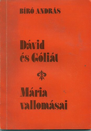 Dvid s Glit - Mria vallomsai (dediklt)
