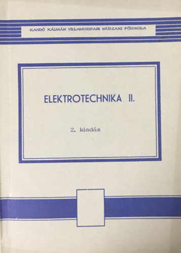 Elektrotechnika II.