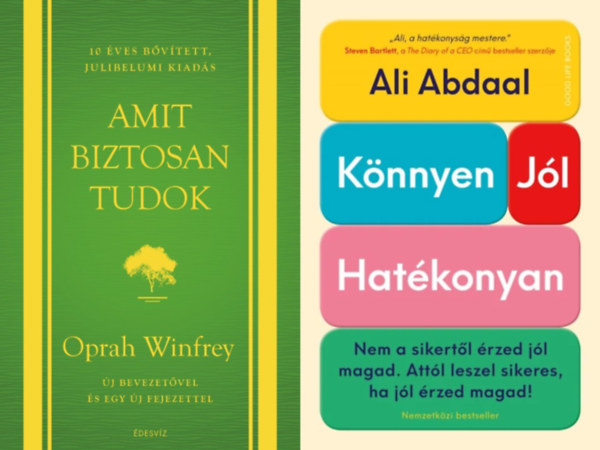 2 ktet a sikerhez vezet trl: Knnyen, jl, hatkonyan - Nem a sikertl rzed jl magad. Attl leszel sikeres, ha jl rzed magad! + Amit biztosan tudok