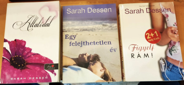 3 db Sarah Dessen: Altatdal + Egy felejthetetlen v + Figyelj rm!