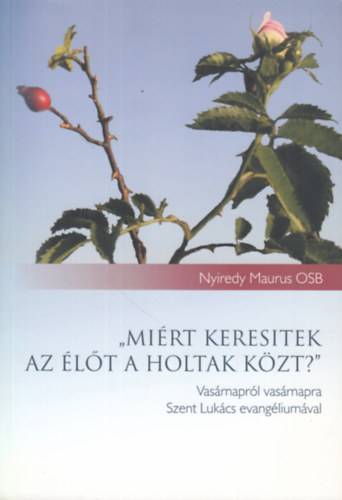 "Mirt keresitek az lt a holtak kzt?"