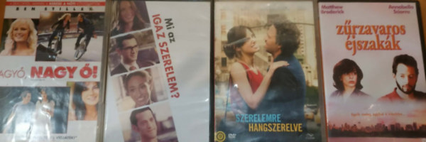 Mark Ruffalo, Ben Stiller, Michelle Monaghan, Matthew Broderick, Annabella Sciorra Keira Knightley - 4 db romantikus film: Agy�, nagy �! + Mi az igaz szerelem? + Szerelemre hangszerelve + Z�rzavaros �jszak�k