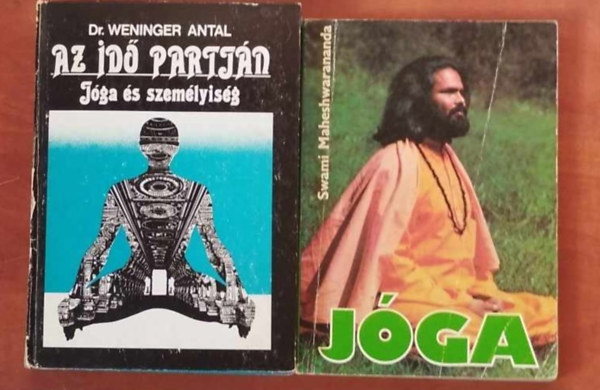 2 db J�ga k�nyv: J�ga +Az id� partj�n