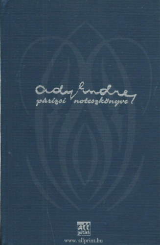 Ady Endre - Prizsi noteszknyv