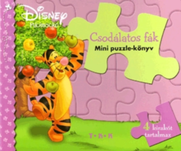 Walt Disney - Csodlatos fk - mini puzzle-knyv