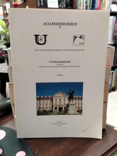 A faluszeminrium ACTA REGIONIS RURUM 4