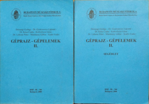 Gprajz - Gpelemek II. + Segdlet (2 ktet)