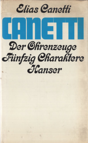 Der Ohrenzeuge (Fnfzig Charaktere)
