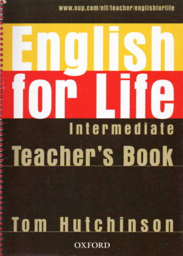 English for Life Intermediate Teacher's Book - CD-vel