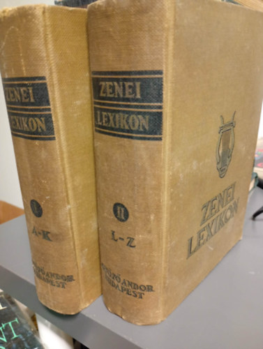 Zenei lexikon I-II.