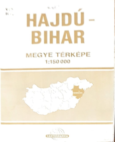 Hajd-Bihar megye trkpe 1:150 000