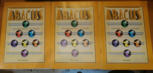 3 db Abacus - matematikai lapok 10-14 �veseknek (2017. szeptember + 2018. janu�r + 2018. �prilis)