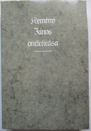 Kemny Jnos nletrsa 1657-1658