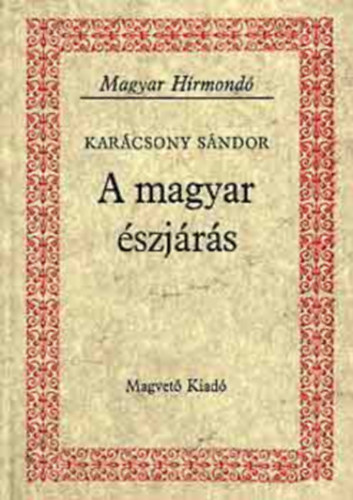 Karcsony Sndor - A magyar szjrs