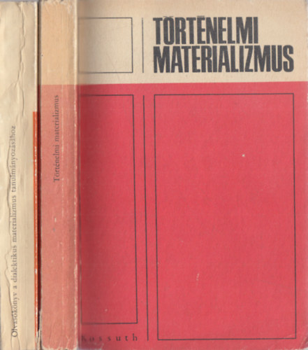 T�rt�nelmi materializmus + Olvas�k�nyv a dialektikus materializmus tanulm�nyoz�s�hoz (2 db)