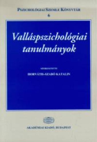 Vallspszicholgiai tanulmnyok