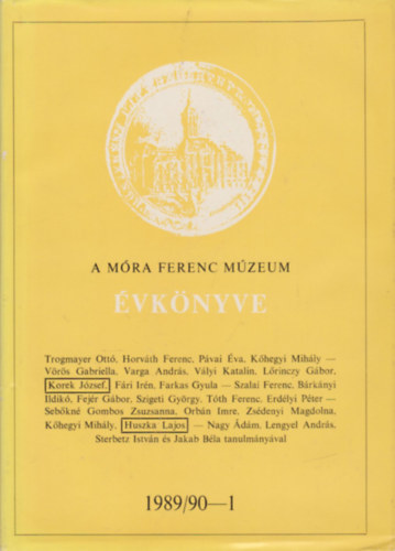 A Mra Ferenc Mzeum vknyve 1989/90-1