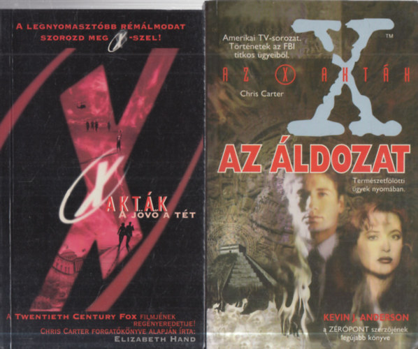 2 db. X-akt�k (A j�v� a t�t + Az �ldozat)