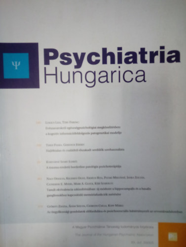 Psychiatria hungarica XX. vfolyam 2005/5
