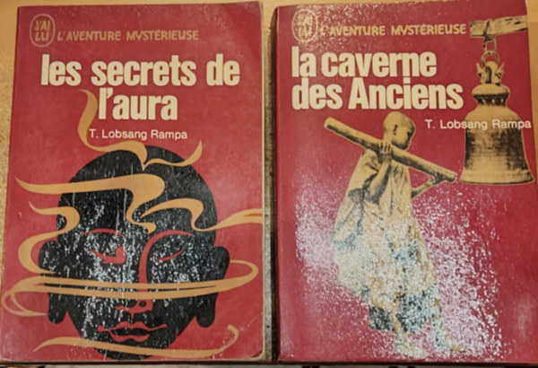 2 db L'Aventure Mystrieuse: Les secrets de l'aura + La caverne des Anciens