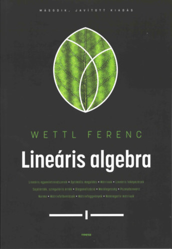 Wettl Ferenc - Line�ris algebra