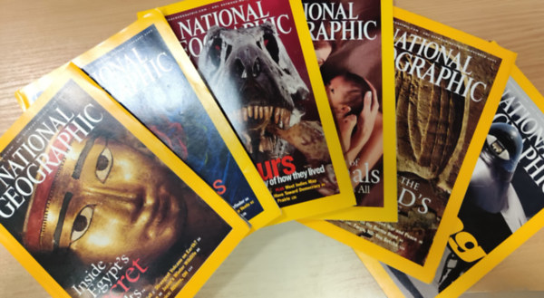 National Geographic 2003 January-February-March-April-November-December (6 db szrvnyszm)