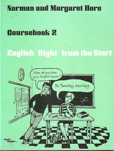 English Right from the Start-coursebook 2