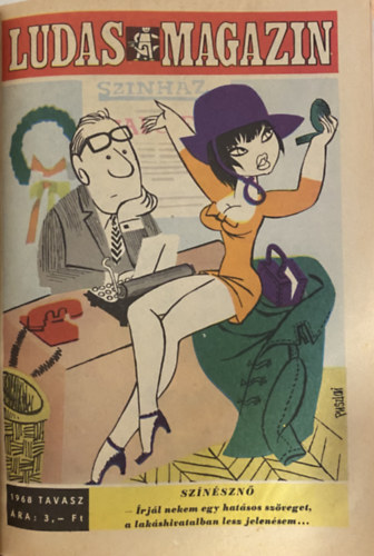 Ludas Magazin 1968-1969. (Teljes �vfolyamok, egybek�tve)