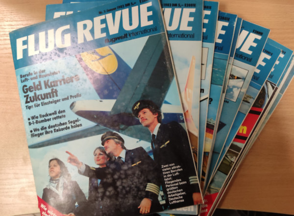 Flug Revue- 1982. vf. 1-12. szm (teljes, szmonknt)