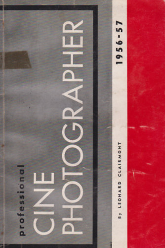 The professional cine photographer