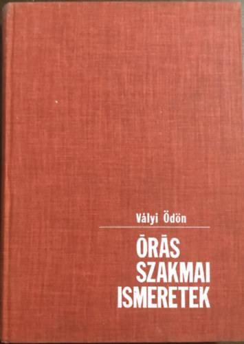 rs Szakmai ismeretek