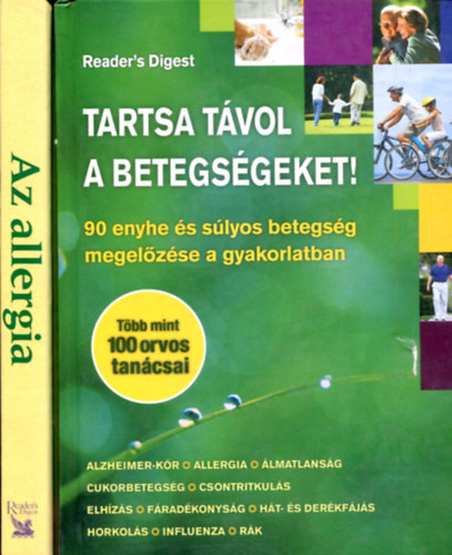 2 db �letm�d k�tet: Tartsa t�vol a betegs�geket - Az allergia