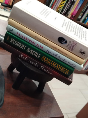 K�NYVMENT� AJ�NLAT, 5 DB. Justine, avagy az er�ny meghurcoltat�sa, Majom�b�c�, Egy �r�lt �rgr�fn� napl�ja, Siet�s t�rt�netek, Scarlett �r�k�ben