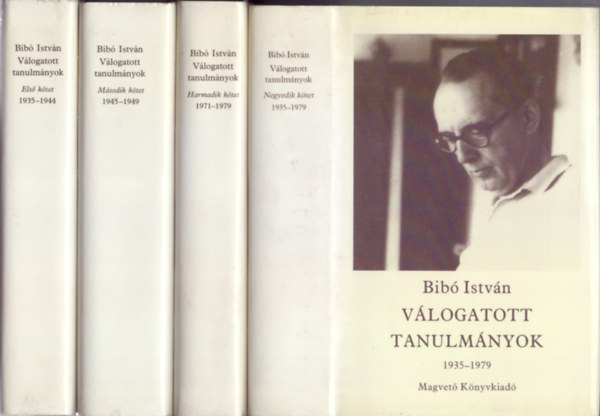 V�logatott tanulm�nyok I-IV. (I.- 1935-1944, II.- 1945-1949, III.- 1971-1979, IV.- 1935-1979)