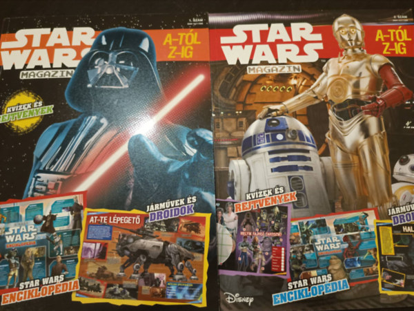 Star Wars magazin A-tl Z-ig 1-2. ktet