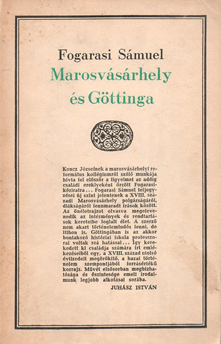Marosvsrhely s Gttinga